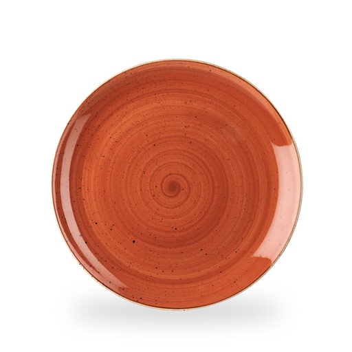[508129] Bord coupe 28.8cm Stonecast spiced orange Churchill