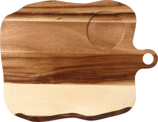 [508181] Schaal vierkant 35.0cm x 27.0cm Natural Acacia Wood Churchill