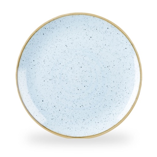 [508185] Bord coupe 32.4cm Stonecast duck egg Churchill