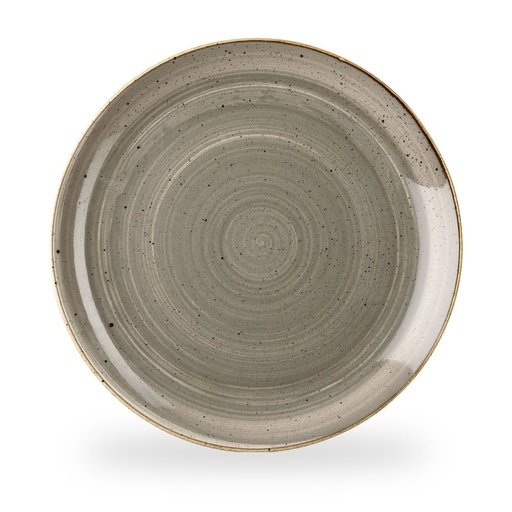 [508186] Bord coupe 32.4cm Stonecast Grey Churchill