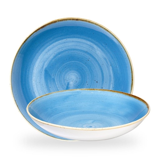 [508191] Bord coupe diep 31.0cm 240.0cl Stonecast Cornflower Blue Churchill