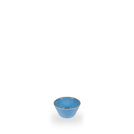 [508192] Dipper/tipje 8.0cm h 4.0cm 9.0cl Stonecast cornflower blue Churchill