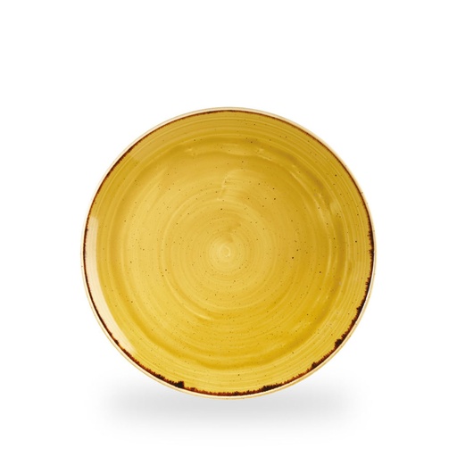 [508235] Bord coupe 26.0cm Stonecast Mustard Churchill