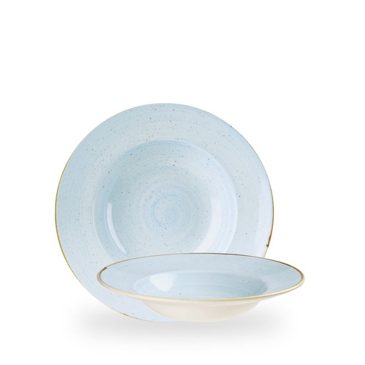 [508244] Bord diep 24.0cm 28.4cl Stonecast Duck Egg Churchill