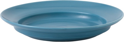 [508250] Bord plat 26.0cm Future care blue glaze Churchill