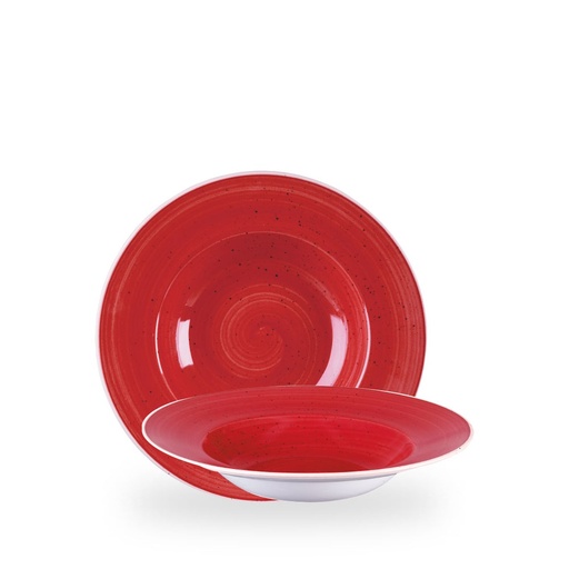 [508307] Kom 24.0cm 28.4cl Stonecast Berry Red Churchill