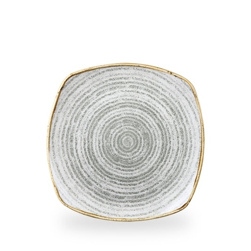 [508310] Bord plat 25.2cm x 25.2cm Studio Prints Homespun stone grey Churchill
