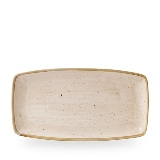 [508338] Schaal rechthoek 34.5cm x 18.5cm Stonecast nutmeg cream Churchill