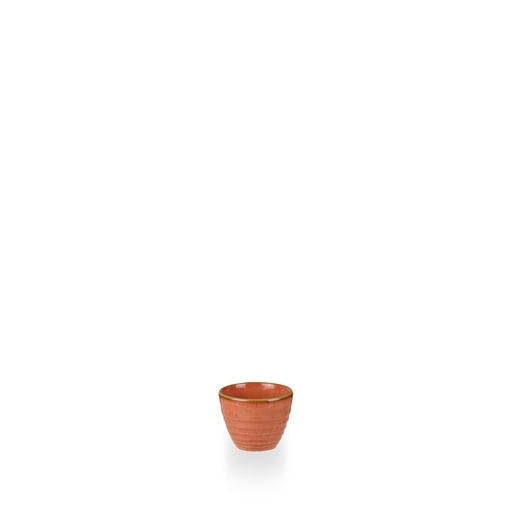[508382] Dipper/tipje 5.9cm h 5.0cm 5.7cl Stonecast spiced orange ripple Churchill
