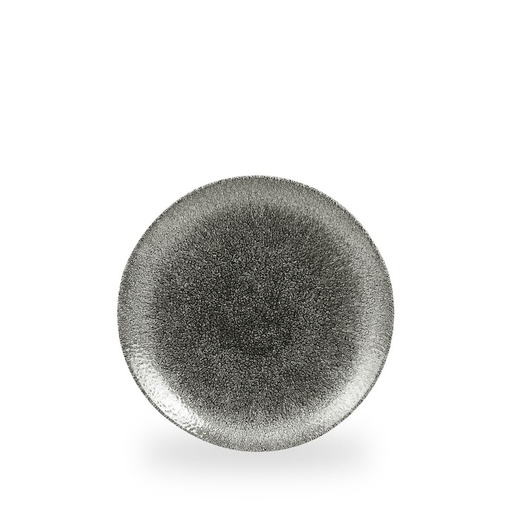 [508385] Bord coupe 21.7cm Studio Prints Raku Quartz Black Churchill