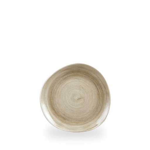 [508416] Bord plat 18.6cm Stonecast Patina Antique Taupe Churchill