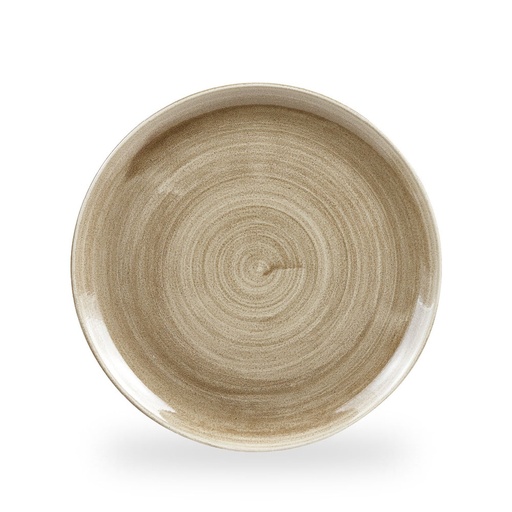 [508432] Bord coupe 28.8cm Stonecast Patina Antique Taupe Churchill