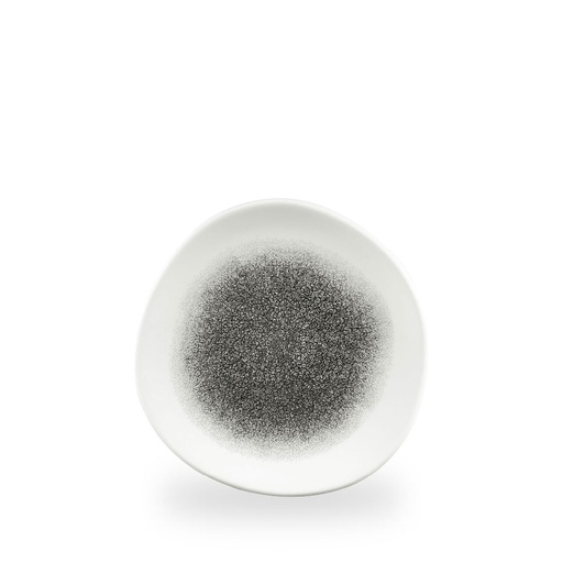 [508450] Bord plat 21.0cm Studio Prints Raku Quartz Black Churchill
