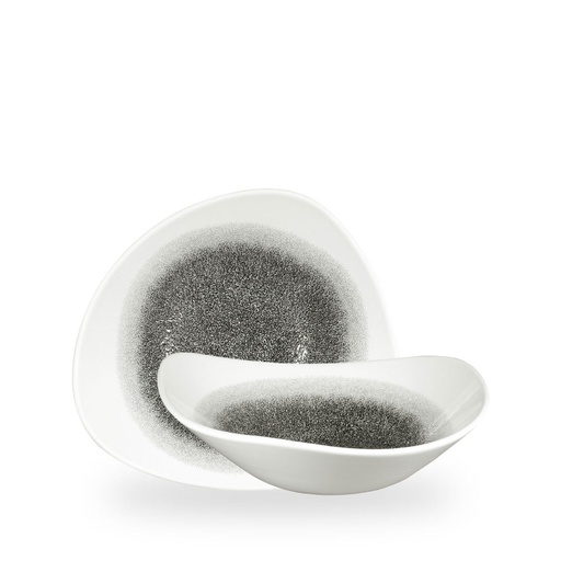 [508452] Kom 23.5cm 60.0cl Studio Prints Raku Quartz Black Churchill