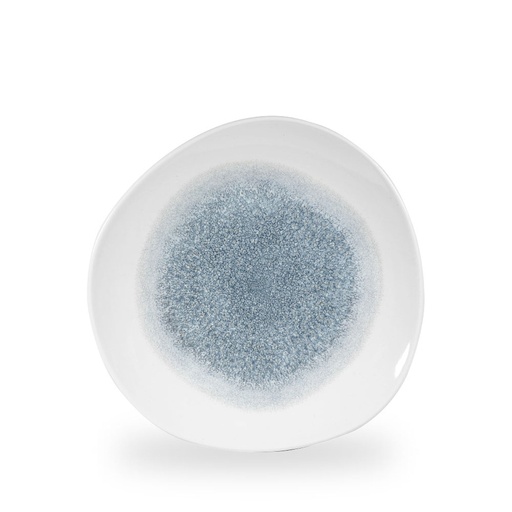 [508455] Bord plat 26.4cm Studio Prints Raku Topaz Blue Churchill