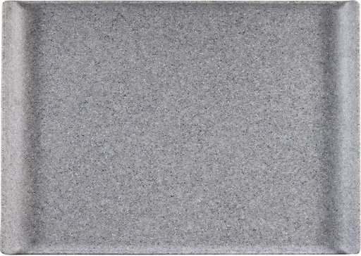 [508458] Schaal rechthoek 53.0cm x 32.5cm Melamine Trays Granite Plastic Churchill