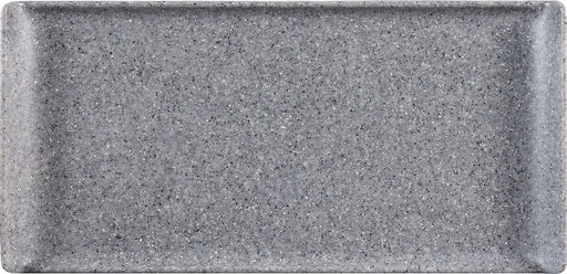 [508460] Schaal rechthoek 30.0cm x 14.5cm Melamine Trays Granite Plastic Churchill