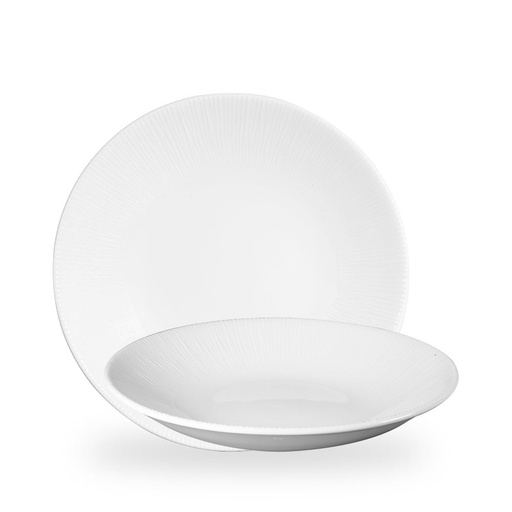 [508462] Bord coupe diep 28.1cm Bamboo ceramic Churchill