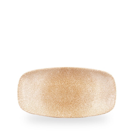 [508474] Schaal rechthoek 29.8cm x 15.3cm Studio prints Raku garnet orange Churchill