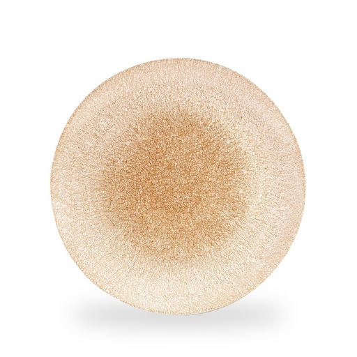 [508480] Bord coupe 28.8cm Studio Prints Raku Garnet Orange Churchill