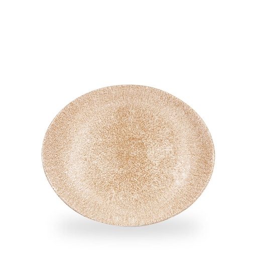 [508482] Bord coupe 27.0cm x 22.9cm Studio Prints Raku Garnet Orange Churchill