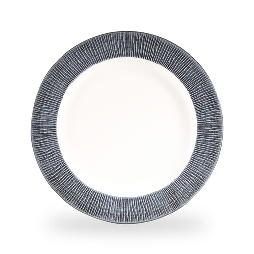 [508489] Bord plat 30.5cm Bamboo Ceramic Spinwash Mist Churchill