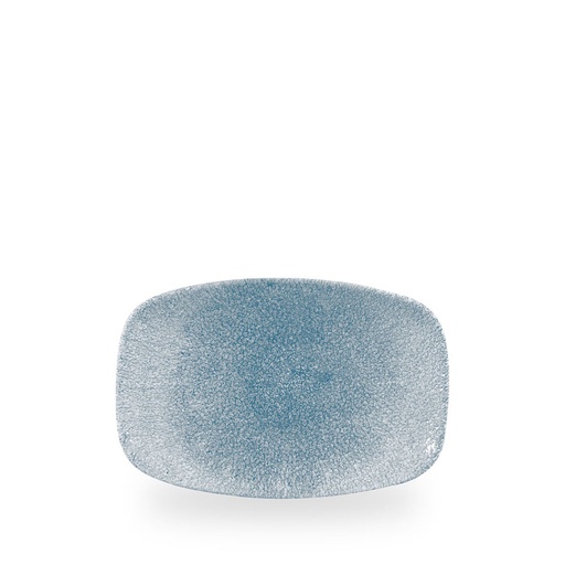 [508526] Schaal rechthoek 23.7cm x 15.7cm Studio Prints Raku Topaz Blue Churchill