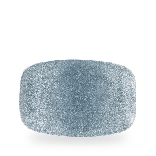 [508543] Schaal rechthoek 30.0cm x 19.9cm Studio Prints Raku Topaz Blue Churchill