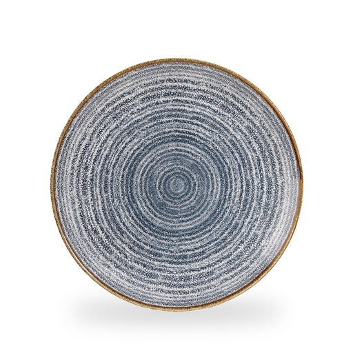 [508554] Bord coupe 28.8cm Studio Prints Homespun Slate Blue Churchill