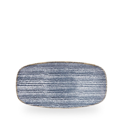 [508564] Schaal rechthoek 29.8cm x 15.3cm Studio Prints Homespun Slate Blue Churchill