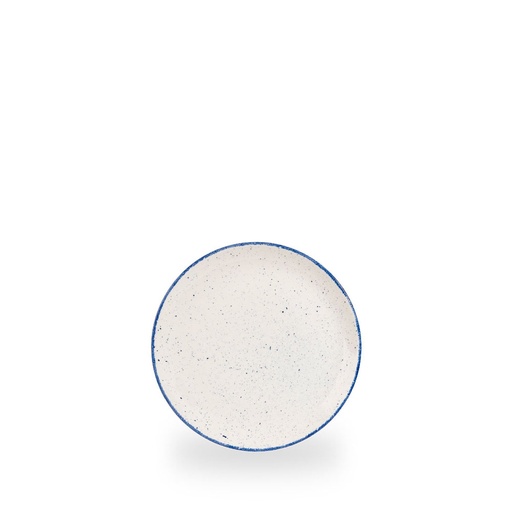 [508603] Bord coupe 16.5cm Stonecast Hints Indigo Churchill