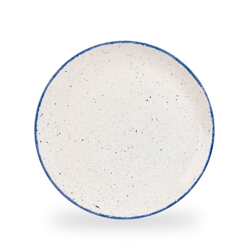 [508606] Bord coupe 28.8cm Stonecast Hints Indigo Churchill