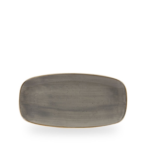 [508633] Schaal rechthoek 29.8cm x 15.3cm Stonecast grey Churchill