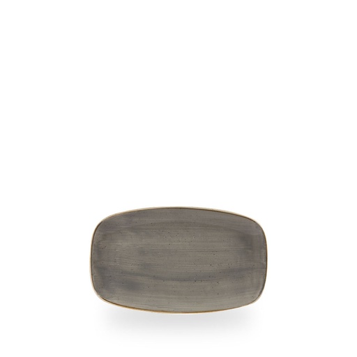 [508637] Schaal rechthoek 20.0cm x 12.1cm Stonecast Grey Churchill