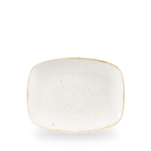 [508644] Schaal rechthoek 26.1cm x 20.2cm Stonecast Barley White Churchill
