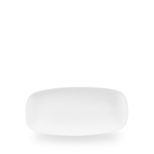 [508655] Schaal rechthoek 26.9cm x 12.7cm X Squared White Churchill