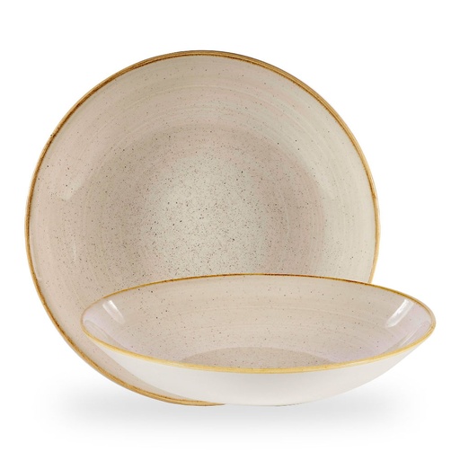 [508664] Bord coupe diep 31.0cm 240.0cl Stonecast Nutmeg Cream Churchill