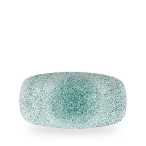 [508670] Schaal rechthoek 29.8cm x 15.3cm Raku jade green Churchill