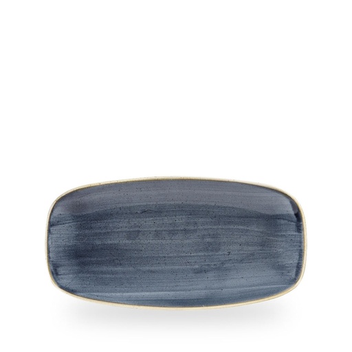 [508680] Schaal rechthoek 29.8cm x 15.3cm Stonecast Blueberry Churchill