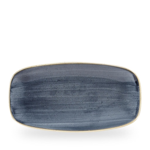 [508681] Schaal rechthoek 35.5cm x 18.9cm Stonecast Blueberry Churchill