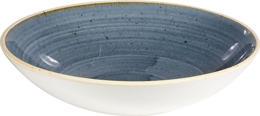 [508685] Bord coupe diep 18.2cm 42.6cl Stonecast Blueberry Churchill