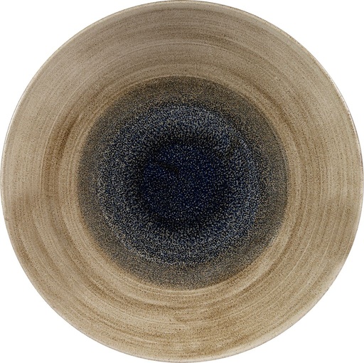 [508732] Bord coupe diep 28.1cm h 3.7cm Stonecast aqueous bayou Churchill