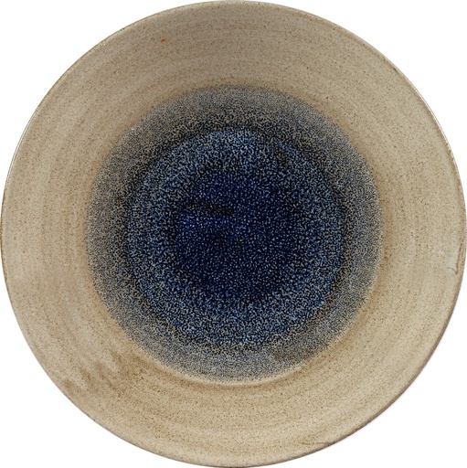 [508733] Bord coupe diep 25.5cm h 3.5cm Stonecast Aqueous Bayou Churchill