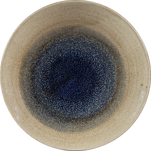 [508734] Bord coupe diep 22.5cm h 2.7cm Stonecast Aqueous Stonecast Aqueous Bayou Churchill