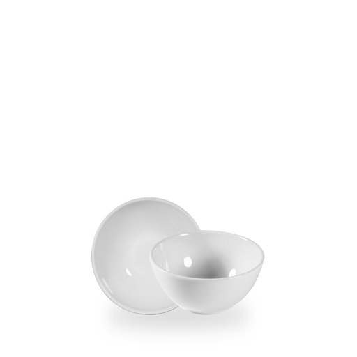 [508743] Kom 13.0cm h 6.5cm 40.0cl Bit On The Side White Churchill