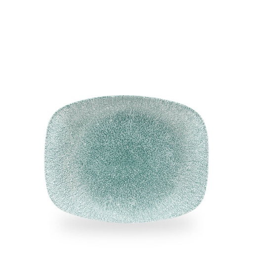 [508781] Bord plat 26.1cm x 20.2cm Raku jade green Churchill