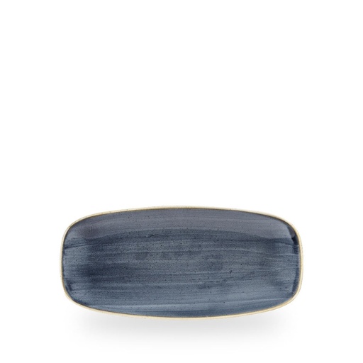 [508800] Schaal rechthoek 26.9cm x 12.7cm Stonecast blueberry Churchill