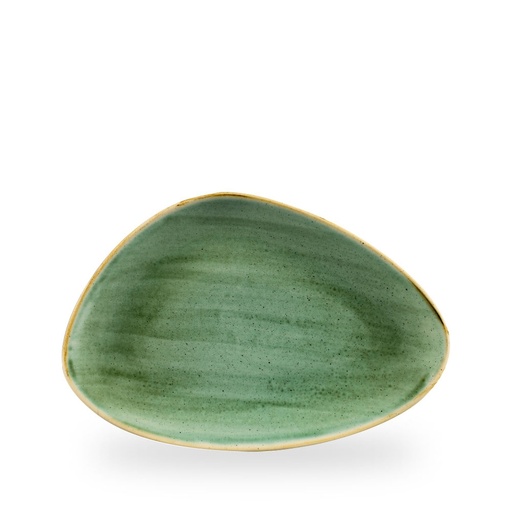 [508805] Bord plat 30.4cm x 20.5cm Stonecast Samphire Green Churchill