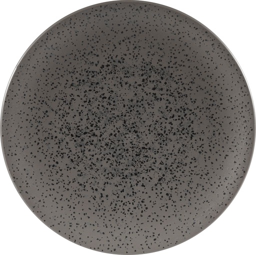 [508830] Bord coupe 27.0cm Menu Shades Caldera Flint Grey Churchill