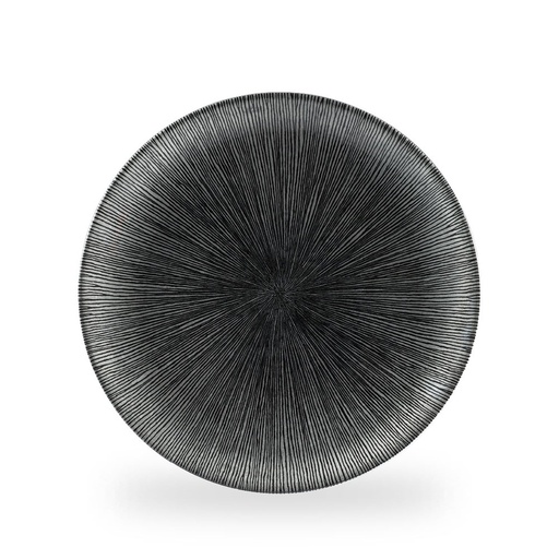 [508846] Bord coupe 28.8cm Studio Prints Agano Black Churchill